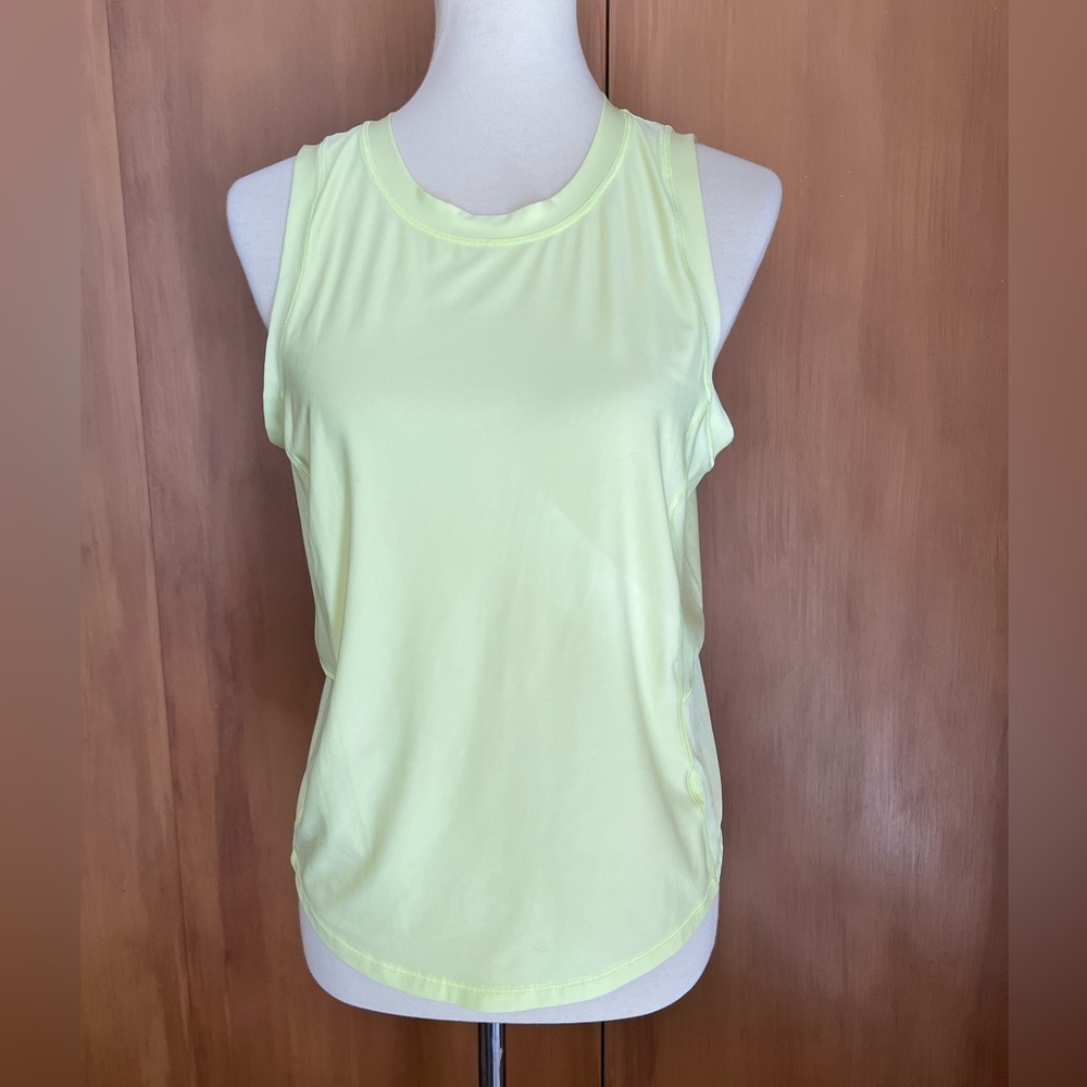 DSG Women's neon yellow Tank Top, medium
